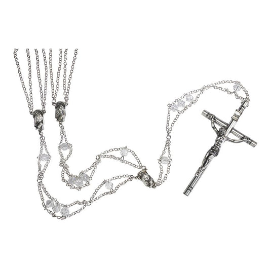 Austrian Crystal Ladder Lasso Rosary