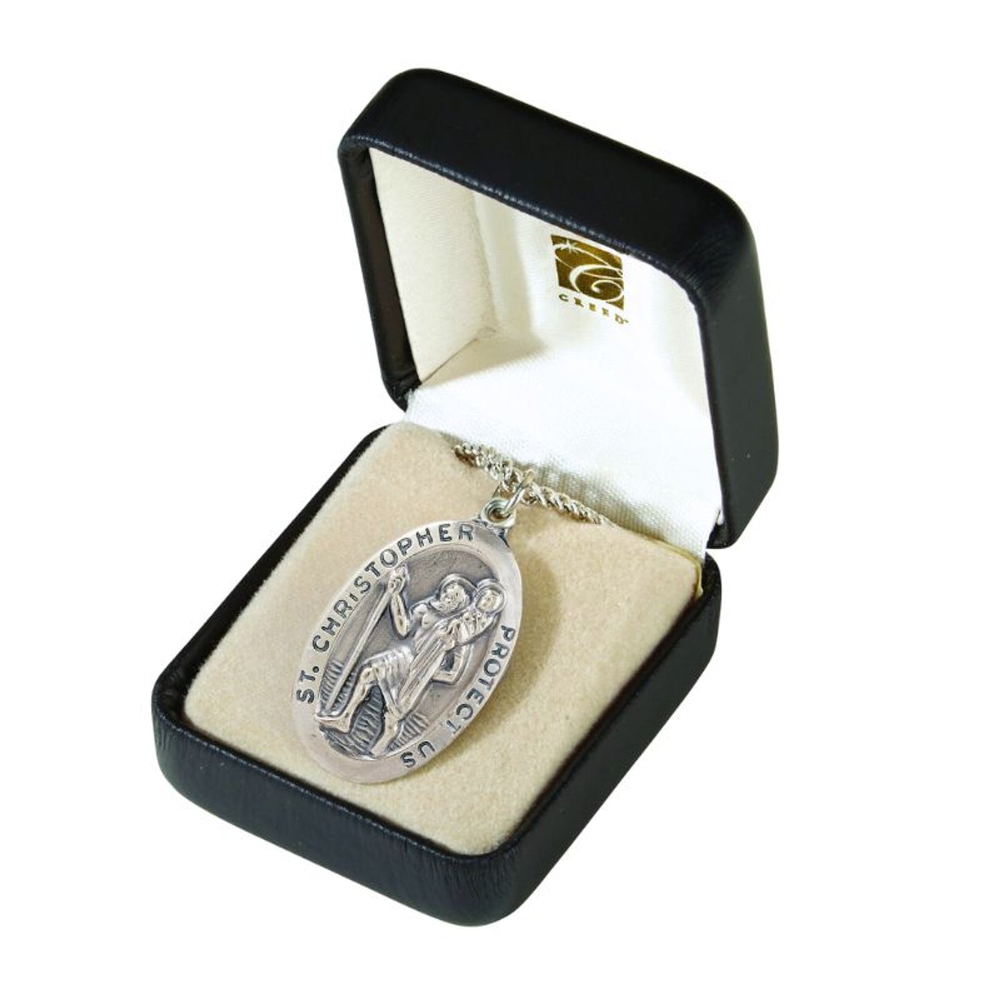 Saint Christopher Oval Medal (SO8747)