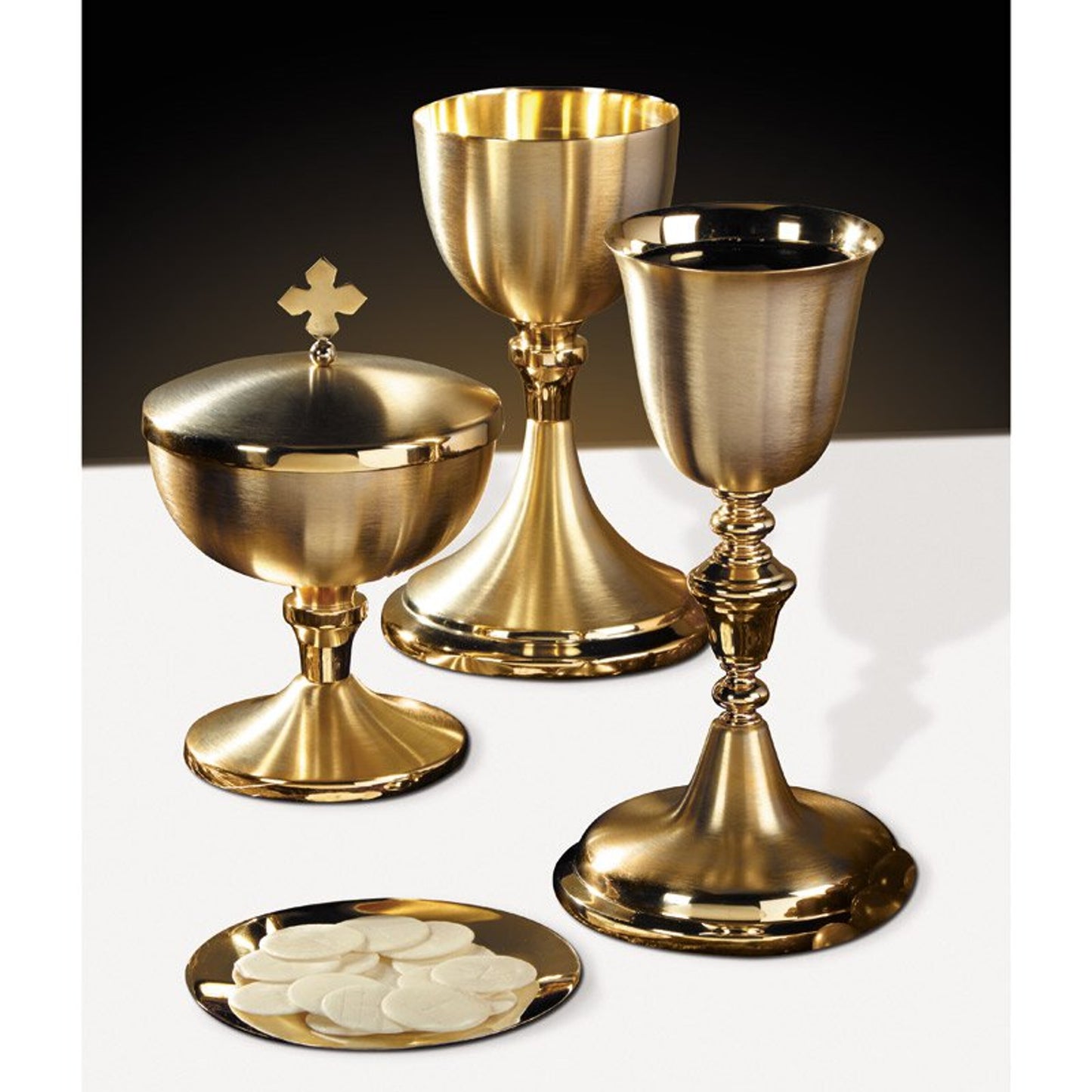 Two-Tone Chalice and Paten Set