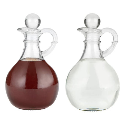 Glass Cruet Set - 2/set
