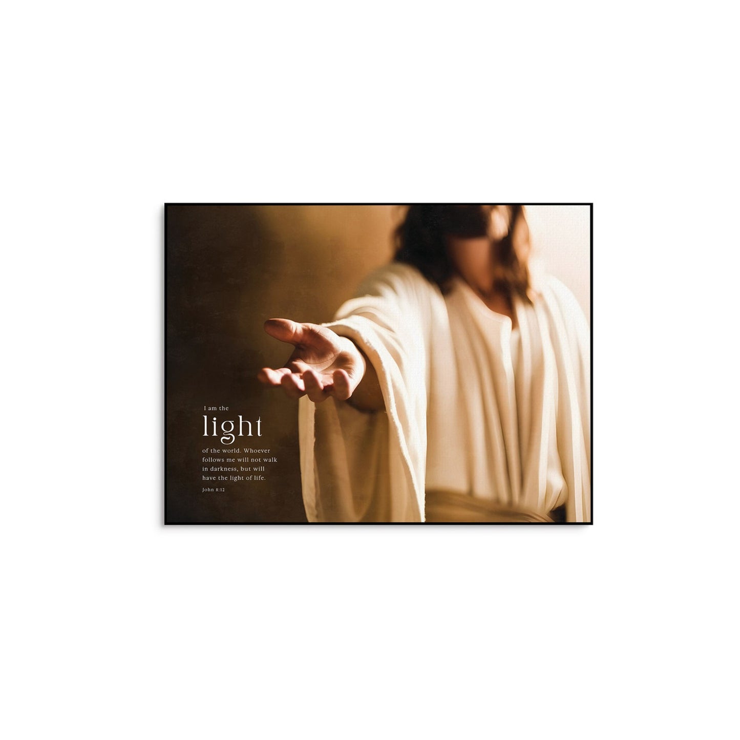 Foundations Of Faith Collection Art Print - I Am The Light