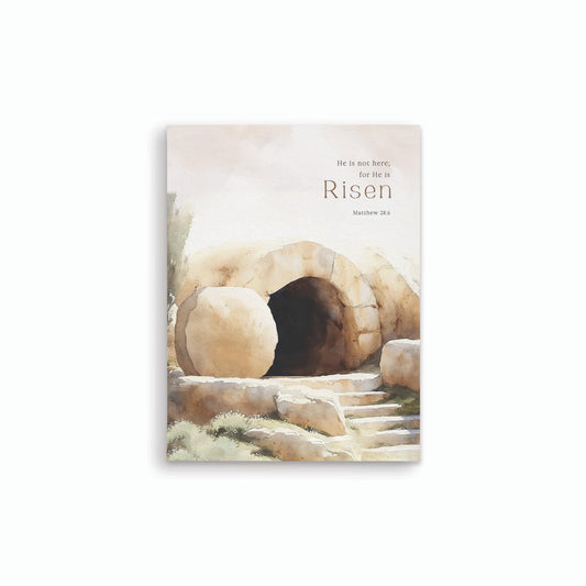 He Is Risen Collection Canvas - He Is Not Here