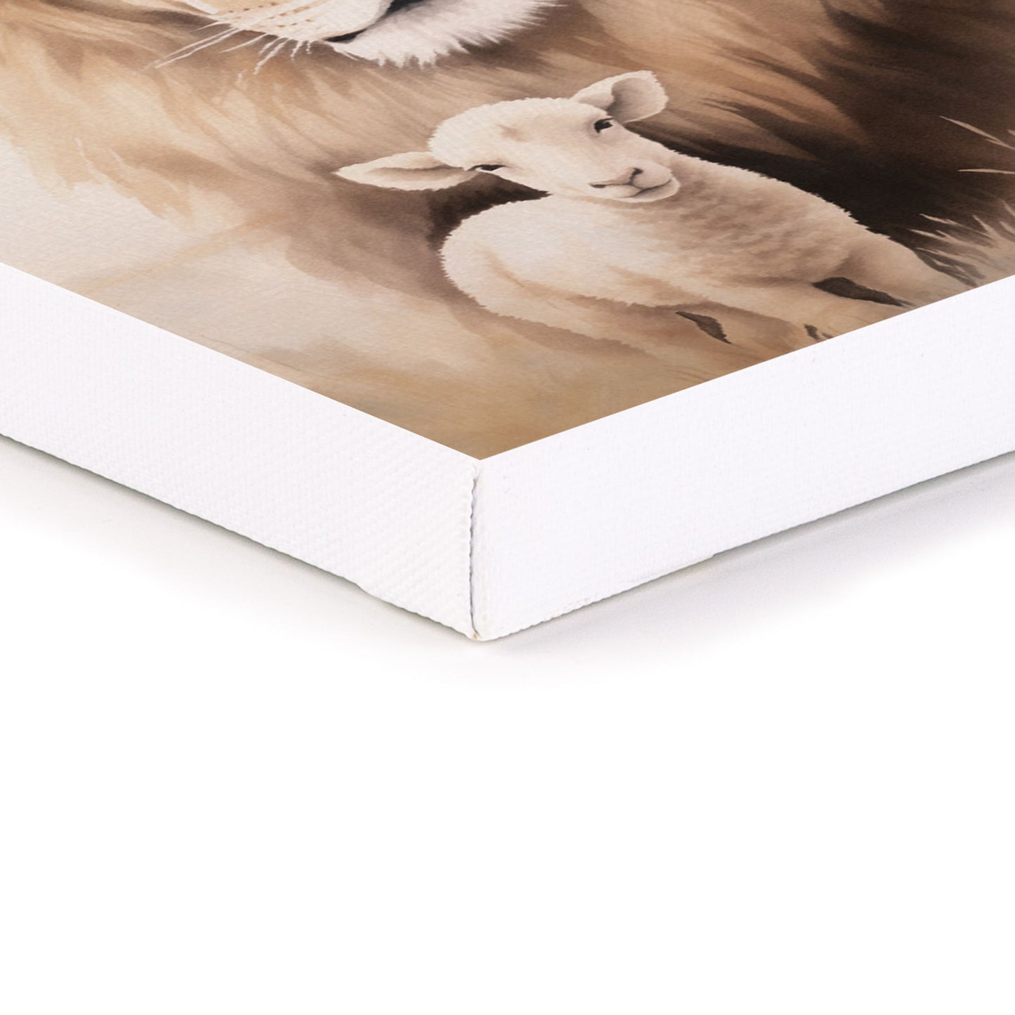 He Is Risen Collection Canvas - Lion & Lamb