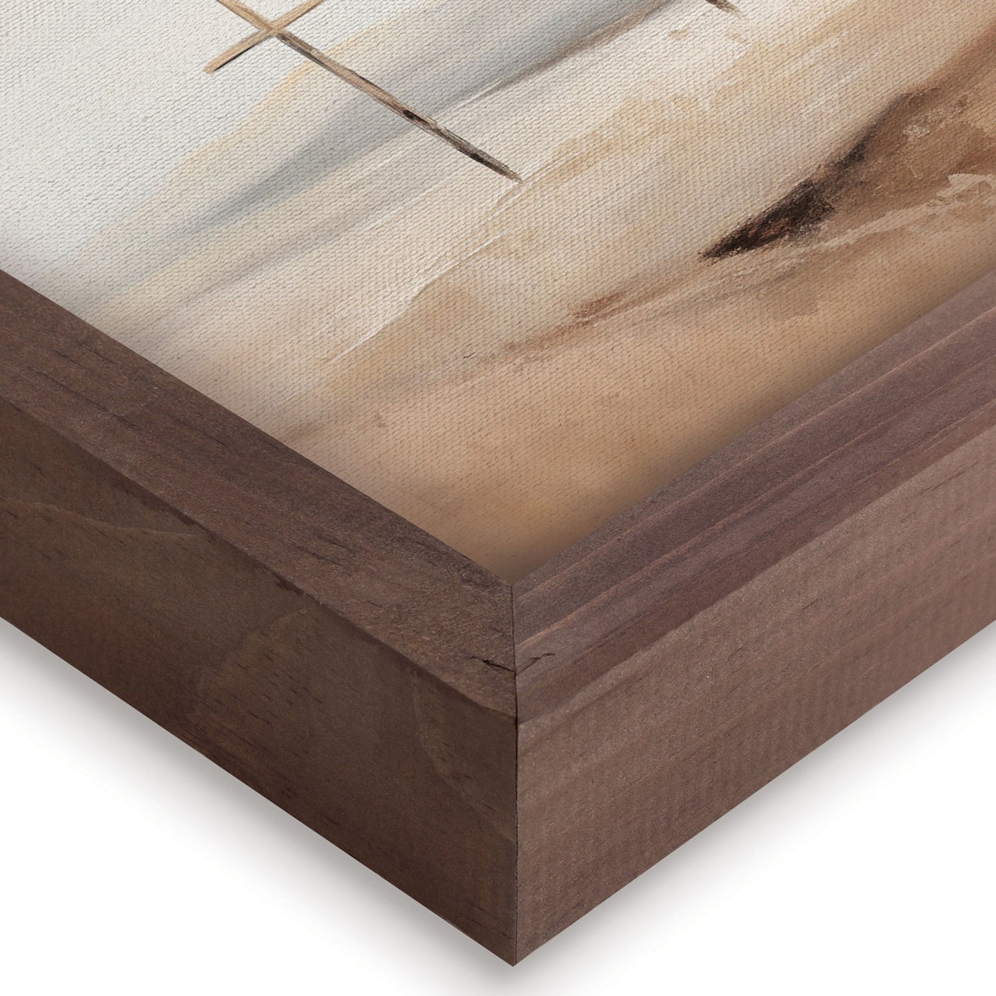 Wonderous Watercolors Collection Framed Linen Art - Three Cosses